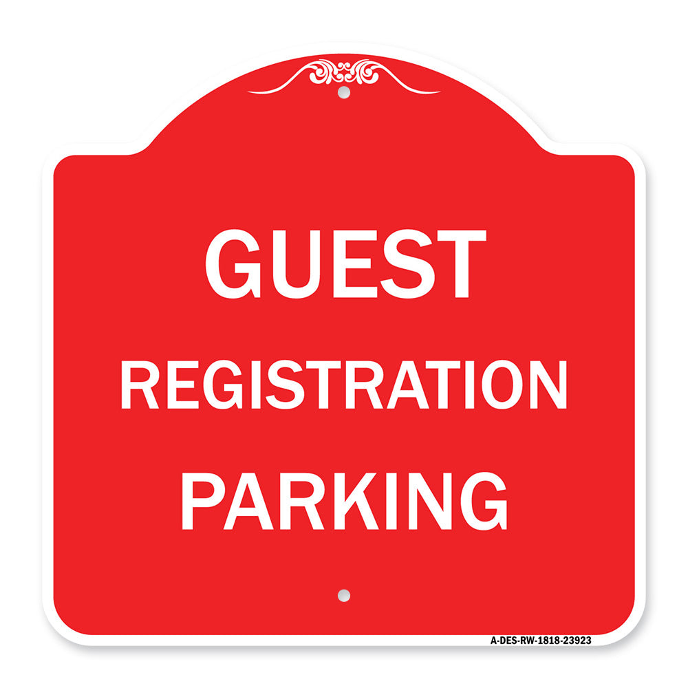 Guest Registration Parking