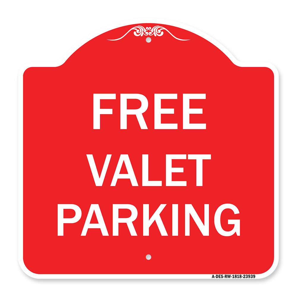Free Valet Parking
