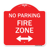 Fire Zone with Bidirectional Arrow