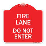 Fire Lane Do Not Enter
