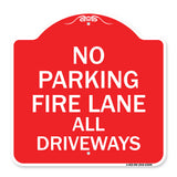 Fire Lane All Driveways