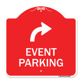 Event Parking Only (With Upper Right Arrow)