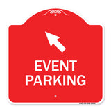 Event Parking (Up Left Arrow Symbol)