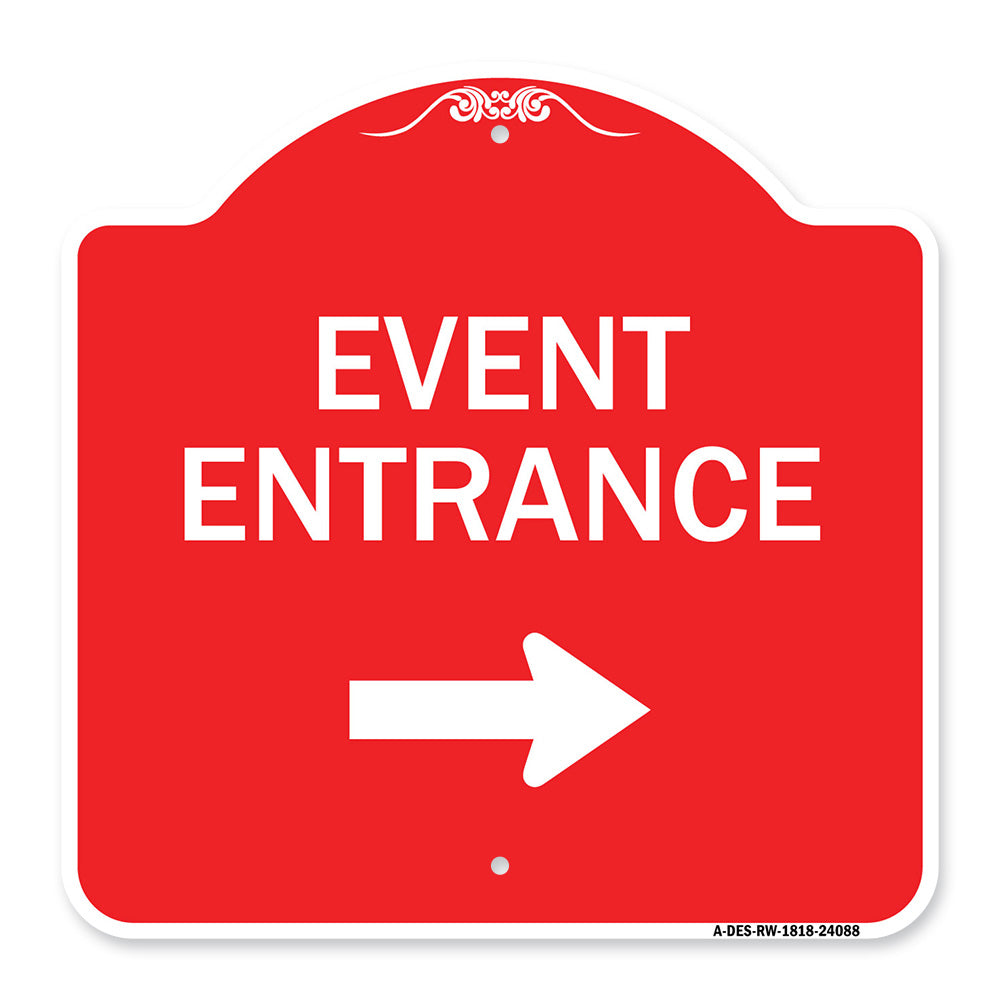 Event Entrance (With Right Arrow)