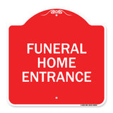 Entrance Sign Funeral Home Entrance