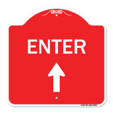 Enter Sign Enter with Up Arrow