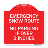 Emergency Snow Route No Parking Emergency Snow Route No Parking If Over 2 Inches