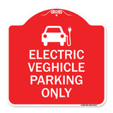 Electric Vehicle Parking Only (With Graphic)