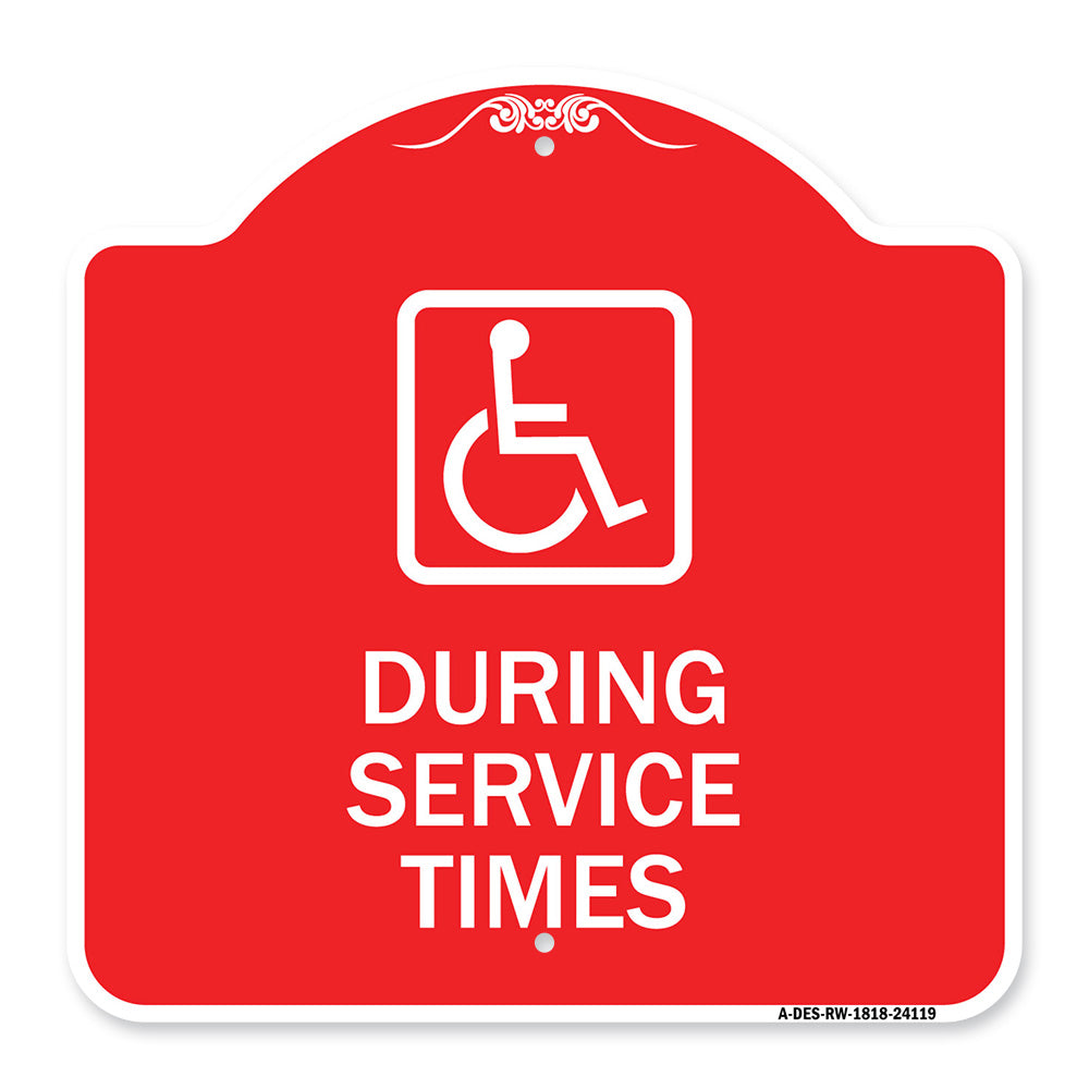 During Service Times (With Graphic)