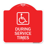 During Service Times (With Graphic)
