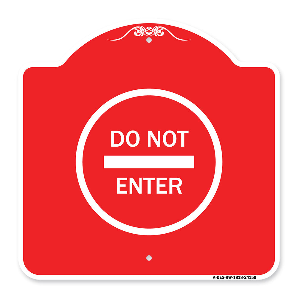 Do Not Enter