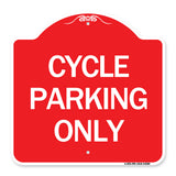 Cycle Parking Only