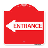 Left Arrow Entrance