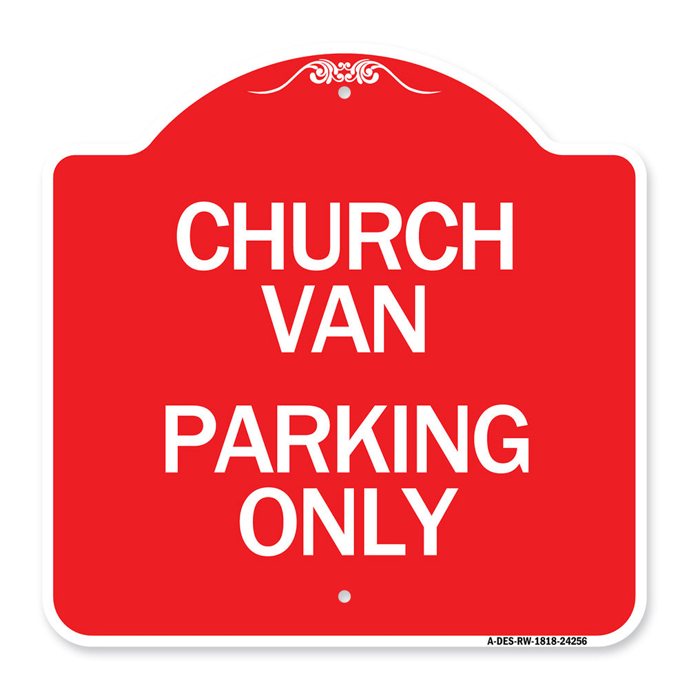 Church Van Parking Only