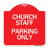 Church Staff Parking Only
