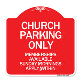 Church Parking Only Memberships Available Sunday Mornings Apply Within