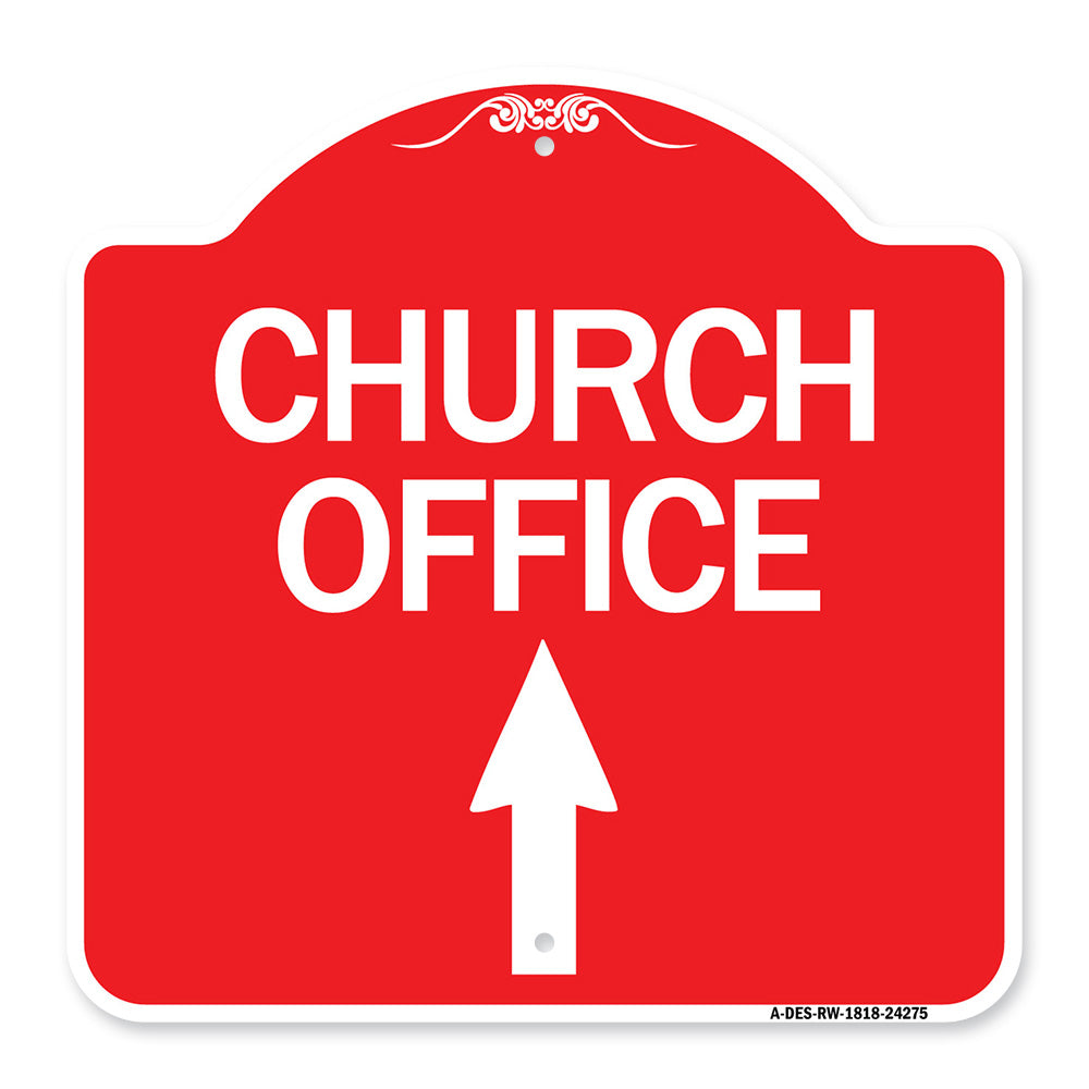 Church Office (With Up Arrow)
