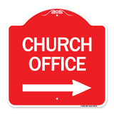 Church Office (With Right Arrow)