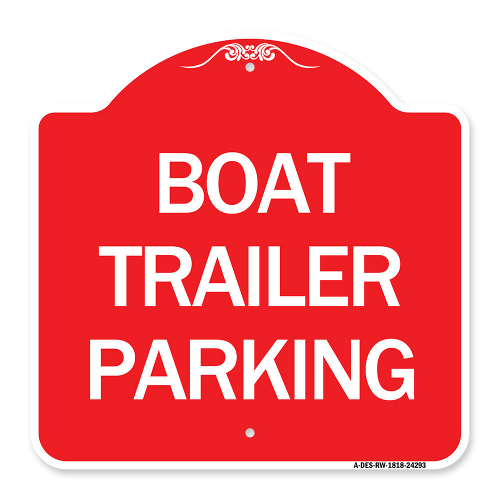 Boat Trailer Parking