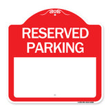 Blank Reserved Parking