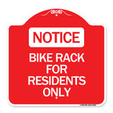 Bike Rack for Residents Only