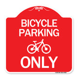 Bicycle Parking Only (With Graphic)