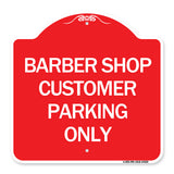 Barber Shop Customer Parking Only