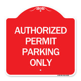 Authorized Permit Parking Only