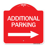 Additional Parking Sign (Right Arrow)