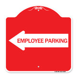 Employee Parking (With Left Arrow)