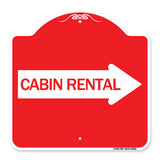 Cabin Rental (With Right Arrow)