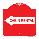 Cabin Rental (With Left Arrow)