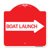Boat Launch (With Right Arrow)