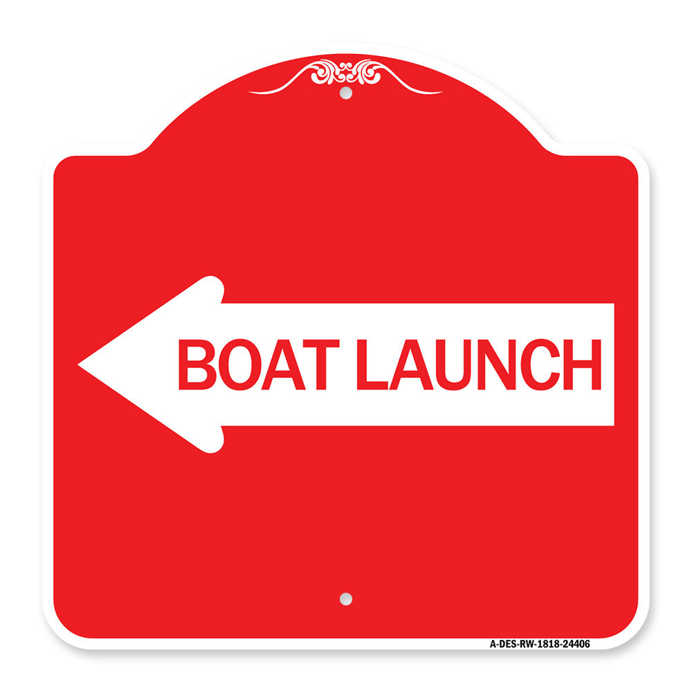 Boat Launch (With Left Arrow)