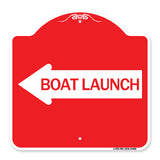 Boat Launch (With Left Arrow)