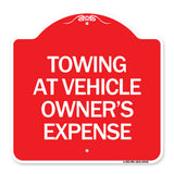 Towing at Vehicle Owner's Expense