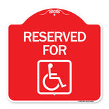 Reserved for (With Accessible Symbol)