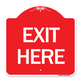 Exit Here