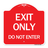 Exit Only Do Not Enter
