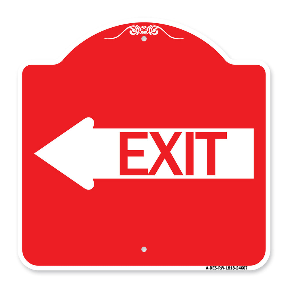 Exit (With Left Arrow)