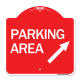 Parking Area (Up Right Arrow Symbol)