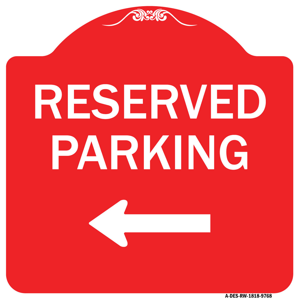Reserved ParkingÂ  Left