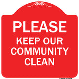 Please Keep Our Community Clean