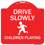 Drive Slowly Children Playing
