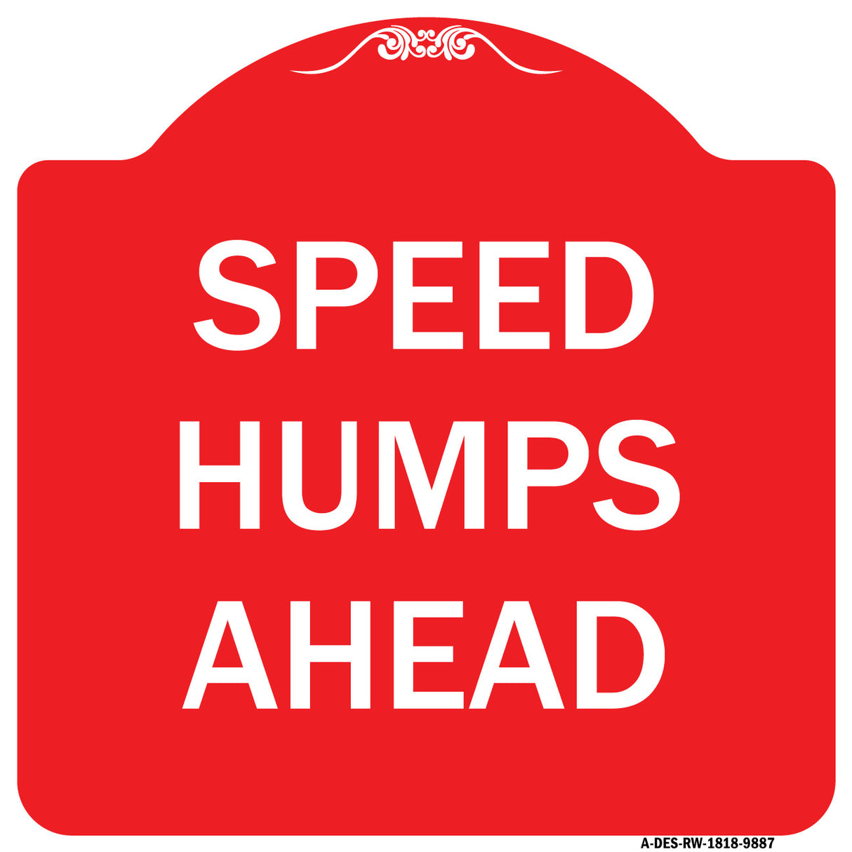 Speed Humps Ahead