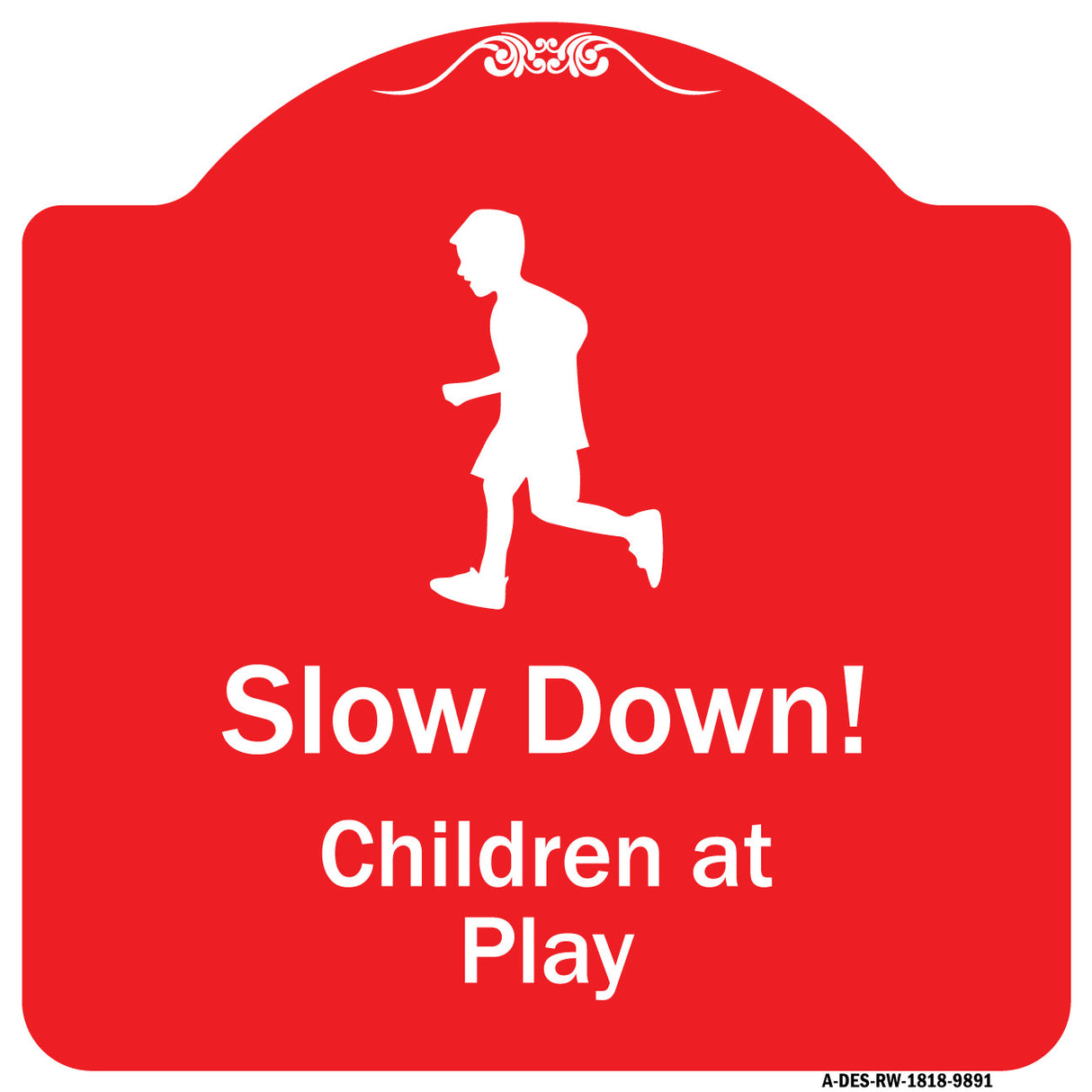 Slow Down, Children At Play