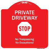 Private Driveway, Stop