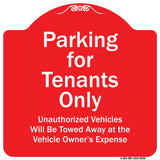 Parking For Tenants Only Unauthorized Vehicles Towed Away