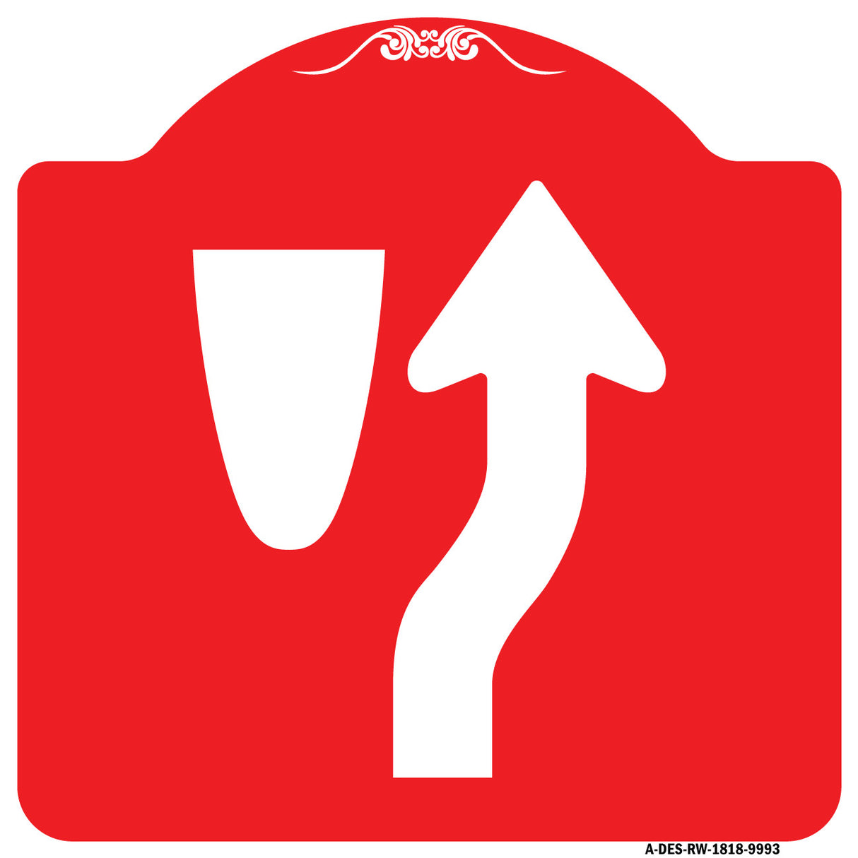 Beware Of Curb Graphic