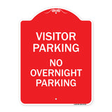 Visitor Parking Sign Visitor Parking No Overnight Parking